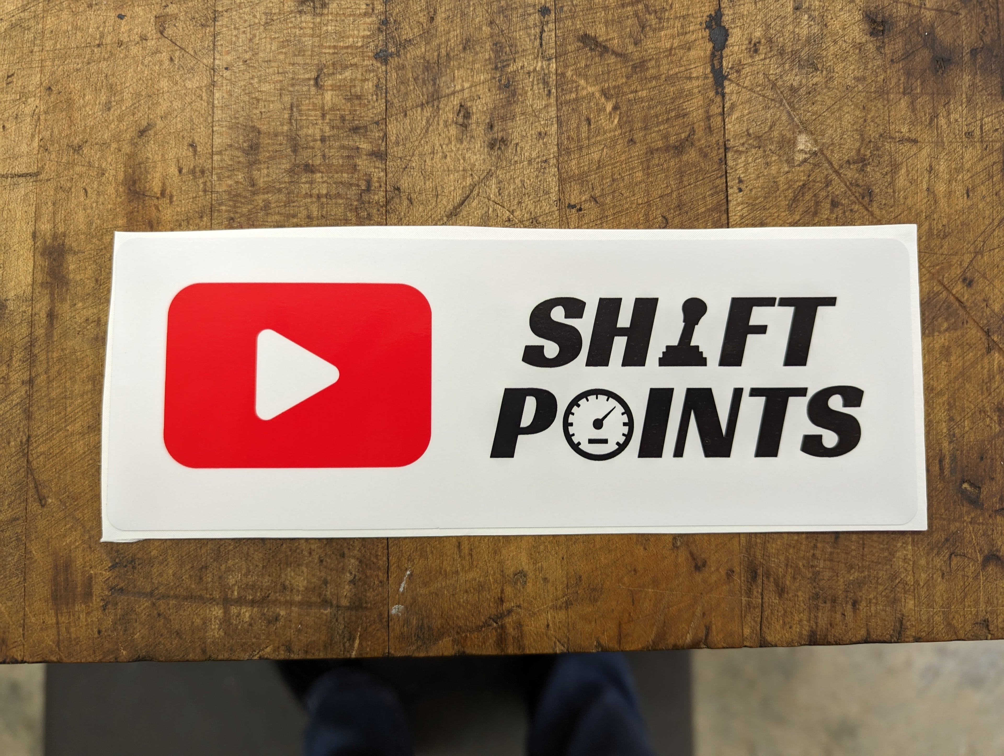Shift Points Sticker