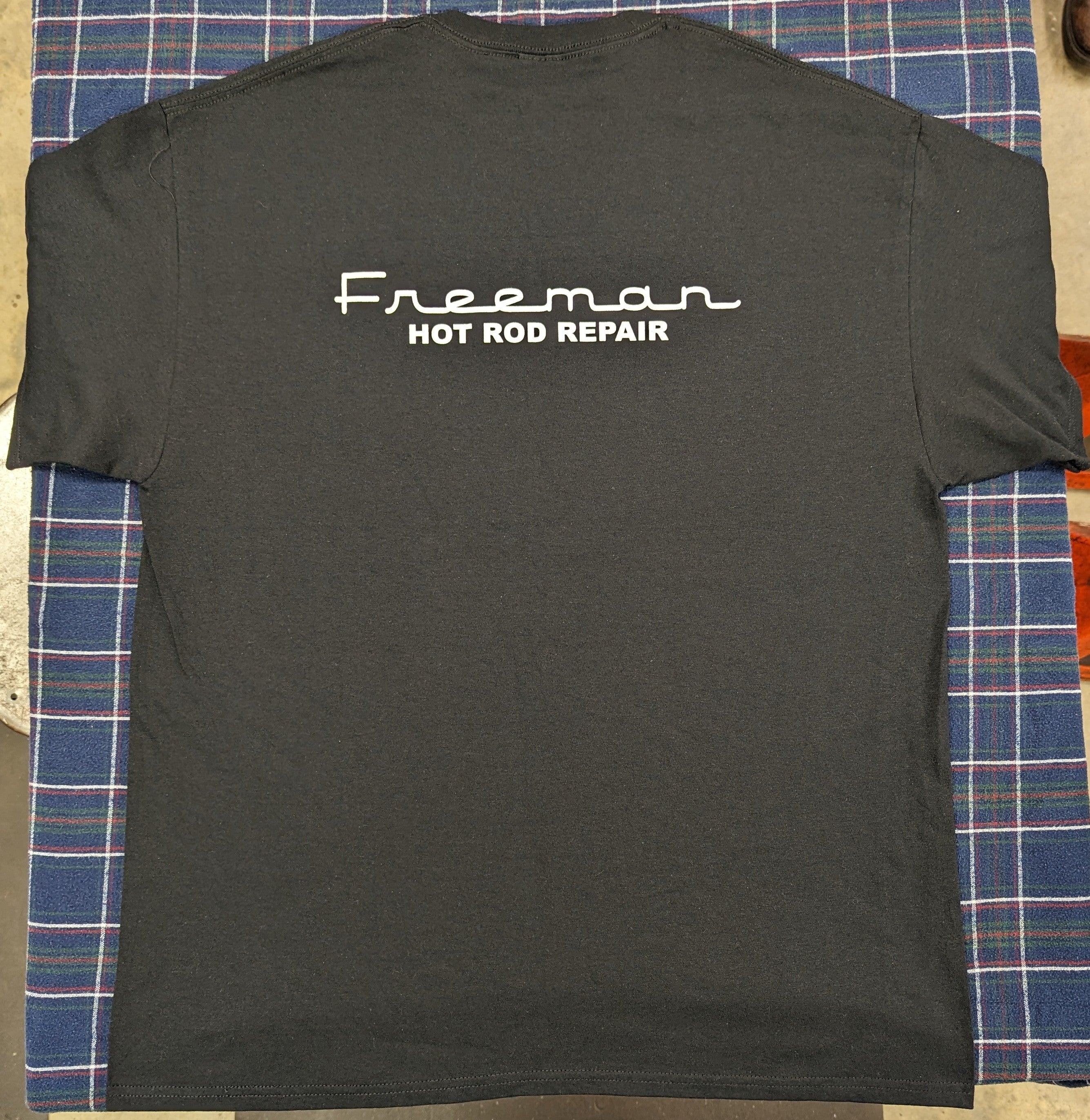 Freeman Hot Rod Repair Short Sleeve T-Shirt Original Style